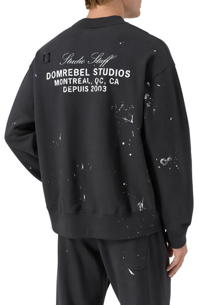 Хлопковый свитшот DOMREBEL, арт. M STAFF SWEATSHIRT, фото 4