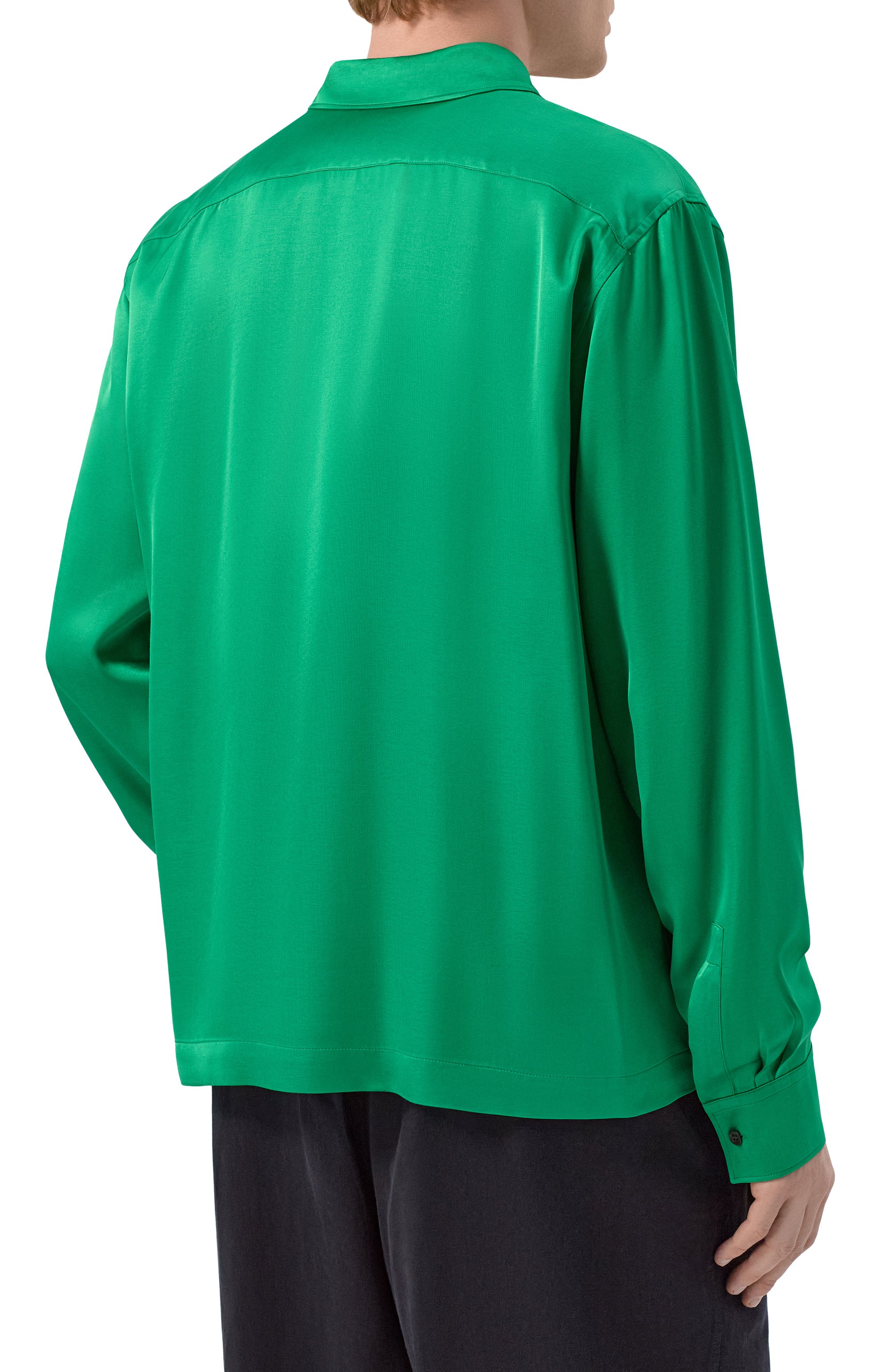 Рубашка из вискозы DRIES VAN NOTEN, арт. 020708/3177, фото 4