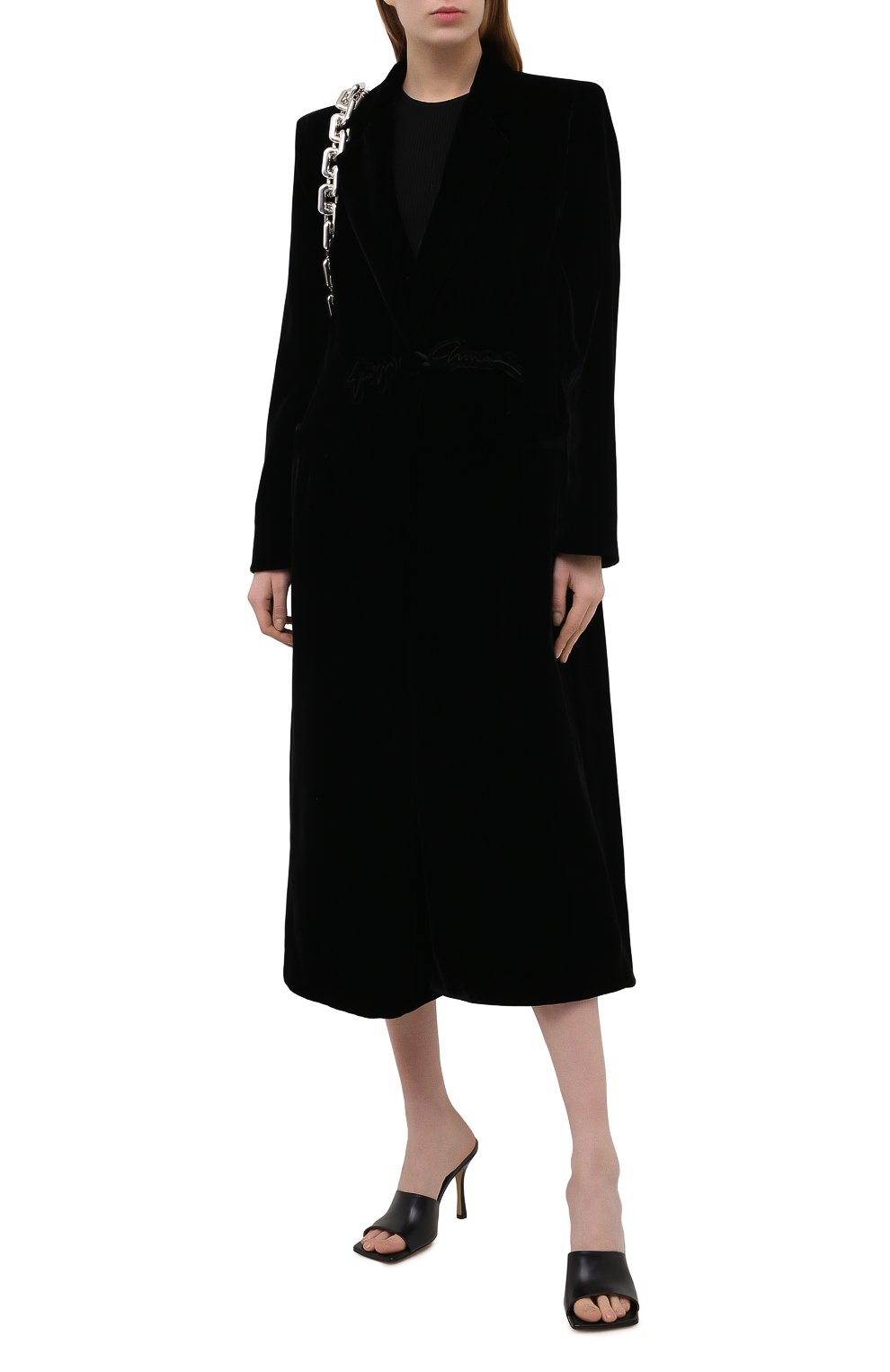 Пальто из вискозы и шелка GIORGIO ARMANI, арт. 0WH0L05T/T01FD, фото 2