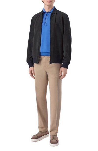 Мужская хлопковое поло MVST, арт. M26.CSM.K401/FSI26I