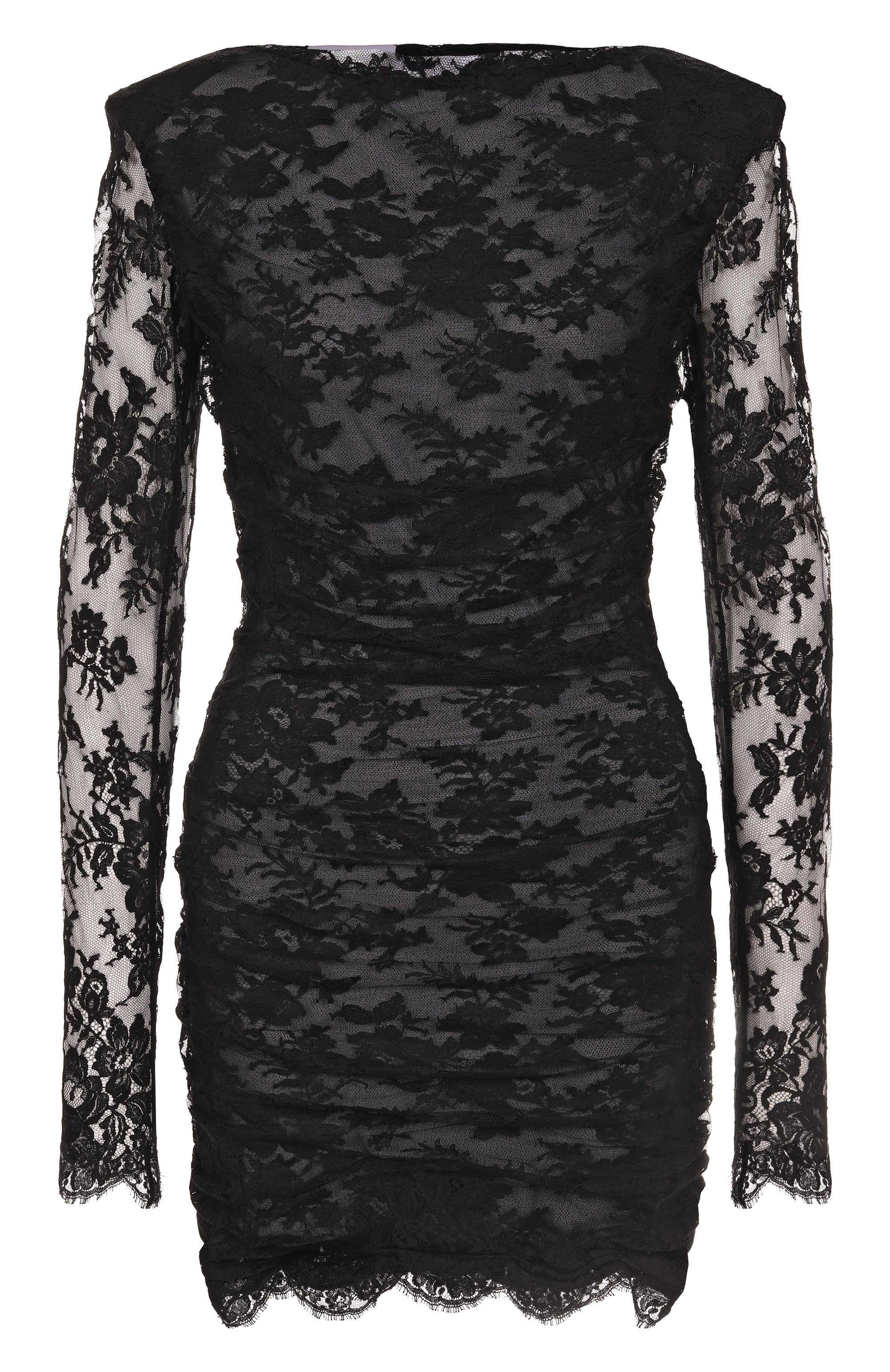 Платье из хлопка и вискозы LOUVE черного цвета по цене 308000 руб., арт. 25-01-01-13-23-12-01, фото 1 Платье из хлопка и вискозы LOUVE, арт. 25-01-01-13-23-12-01, фото 1