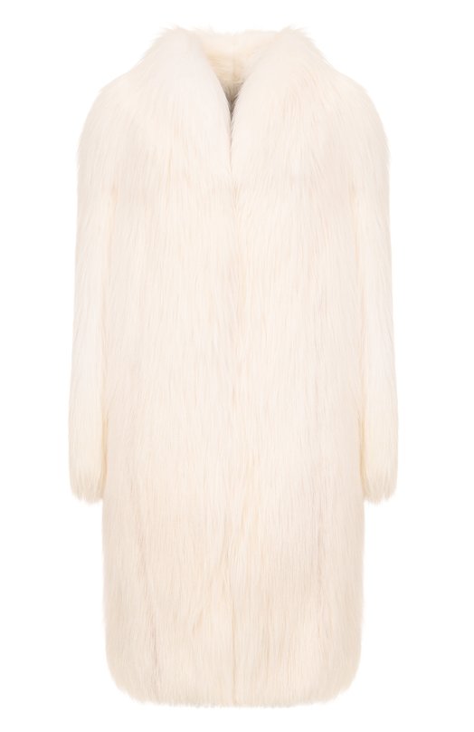 Шуба из лисы Русский мех 53 РМ L Кремовый 53 РМ L