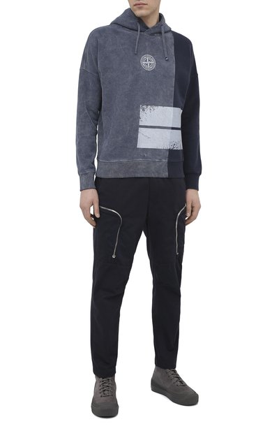 Брюки-карго из хлопка и шерсти STONE ISLAND SHADOW PROJECT, арт. 731930508, фото 2