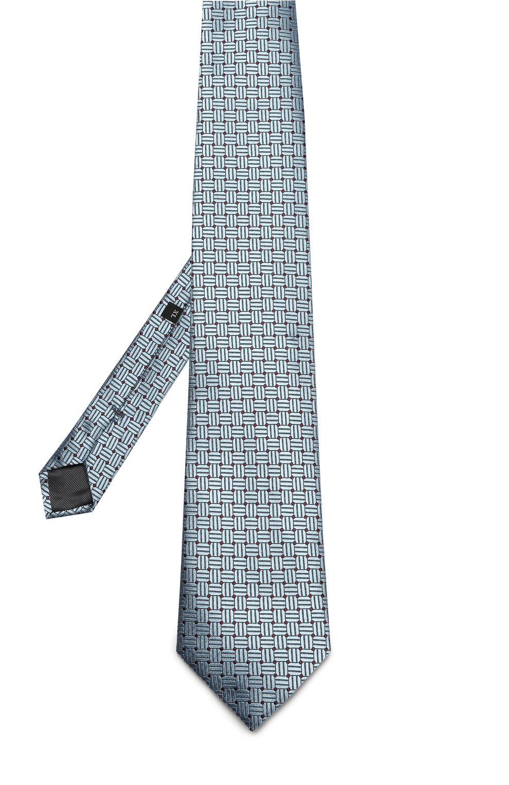 Шелковый галстук с узором ZEGNA, арт. Z9E651XW, фото 2