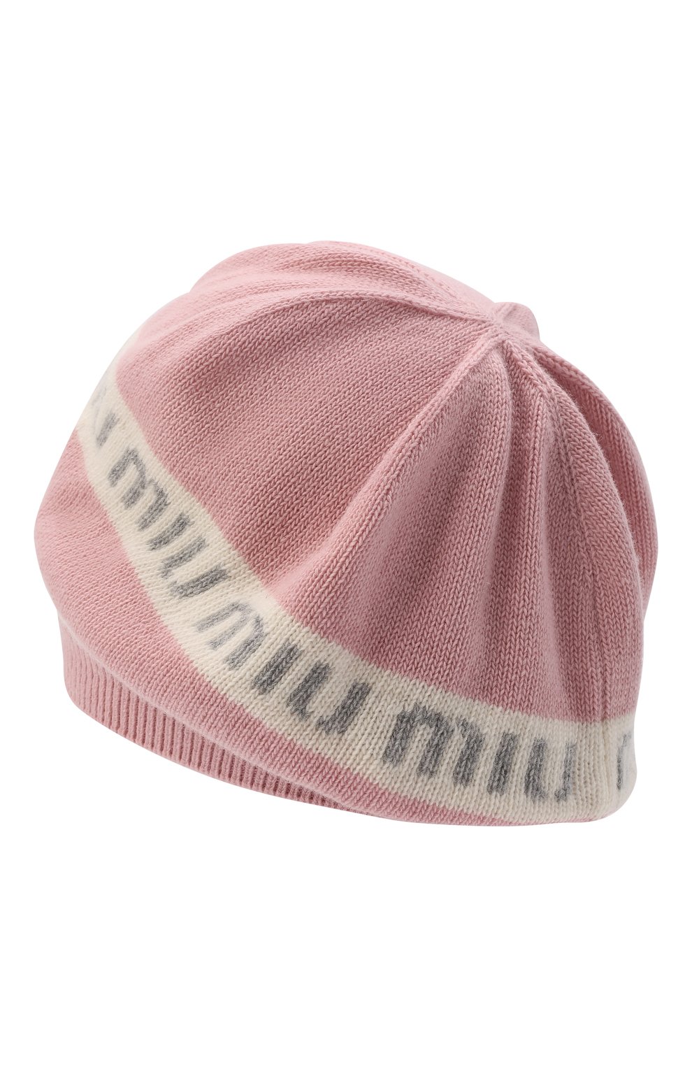 Шапка из шерсти и кашемира MIU MIU, арт. 5HC260-2DZU-F0028, фото 3