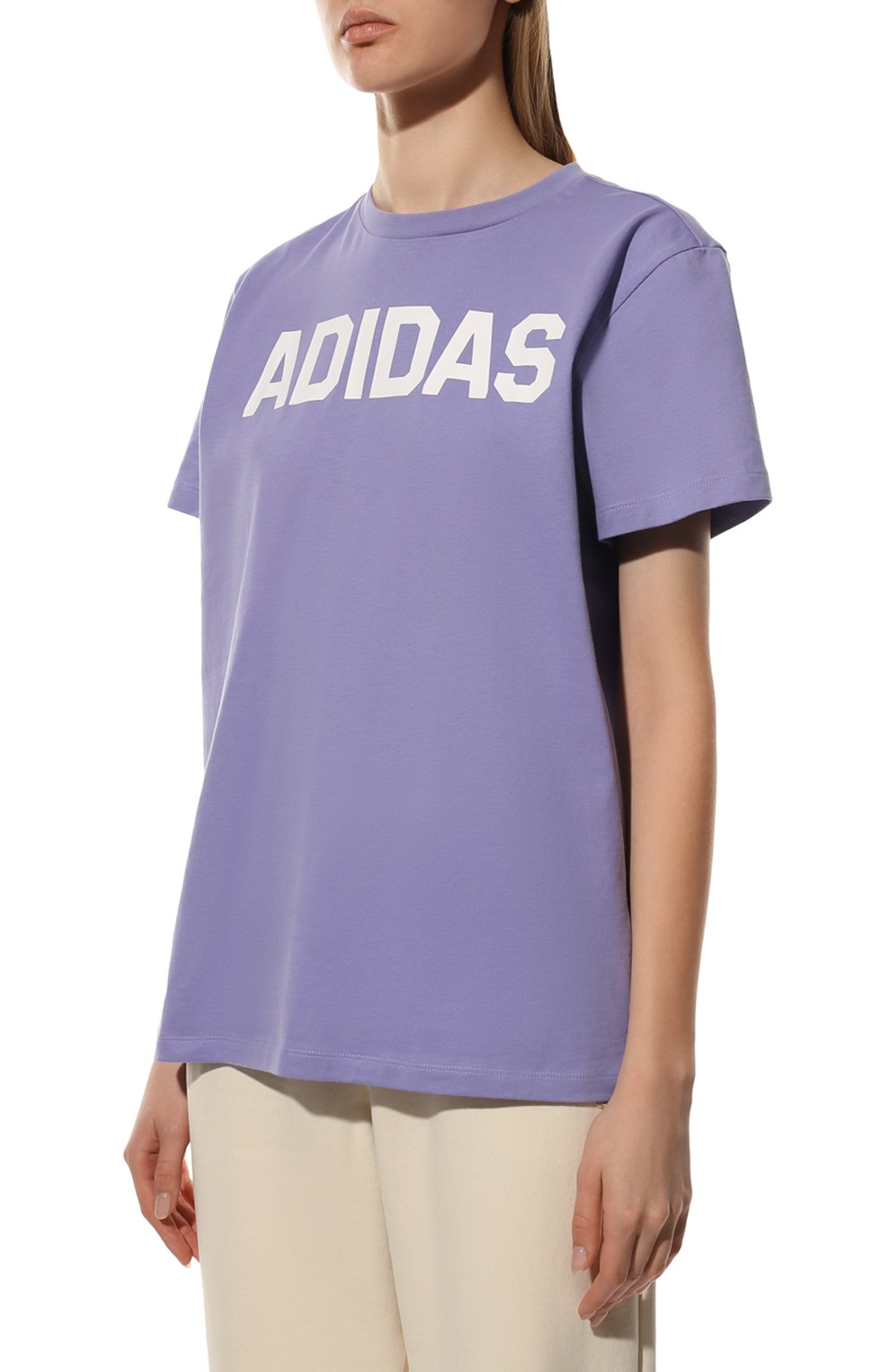 Хлопковая футболка ADIDAS ORIGINALS, арт. HE2211, фото 3