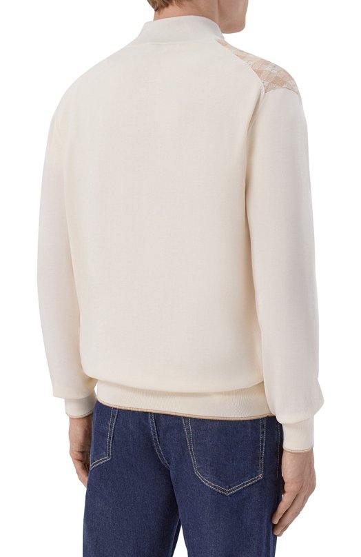 Кардиган из хлопка и шелка Stefano Ricci K414017R30/F26268 Бежевый  K414017R30/F26268 Фото 4