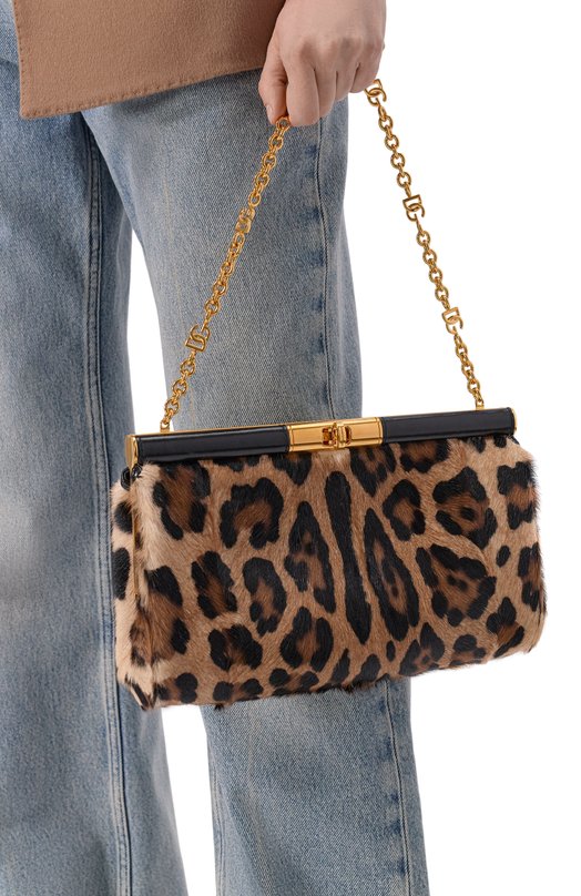 Клатч Marlene medium Dolce & Gabbana BB7672/A0863 Леопардовый  BB7672/A0863 Фото 2