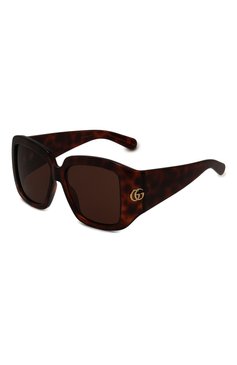 Женские солнцезащитные очки GUCCI коричневого цвета, арт. GG1402S 002 | Фото 1 (Региональные ограничения белый список (Axapta Mercury): Не проставлено; Нос: Не проставлено; Материал: Пластик; Тип очков: С/з; Очки форма: Квадратные; Оптика Гендер: оптика-женское)