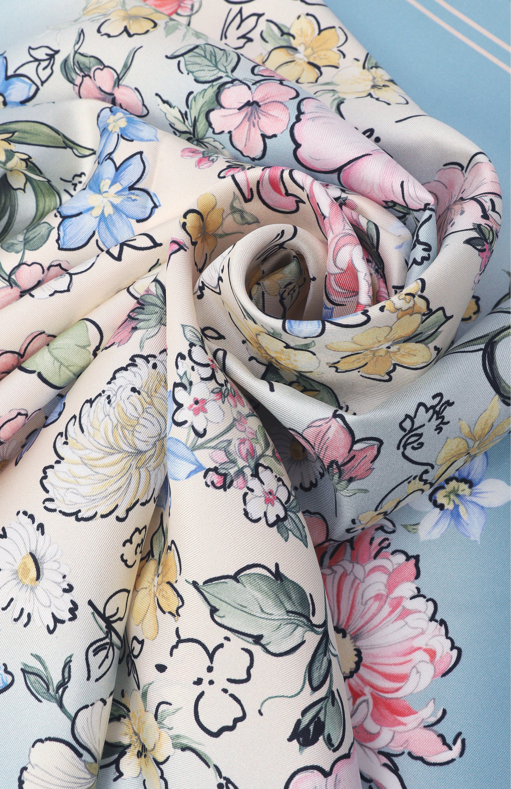 Шелковый платок ELIE SAAB, арт. 710010371, фото 3