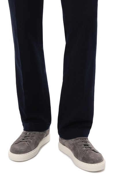 Замшевые кеды urano BRUNELLO CUCINELLI, арт. MZUSBB2171, фото 3