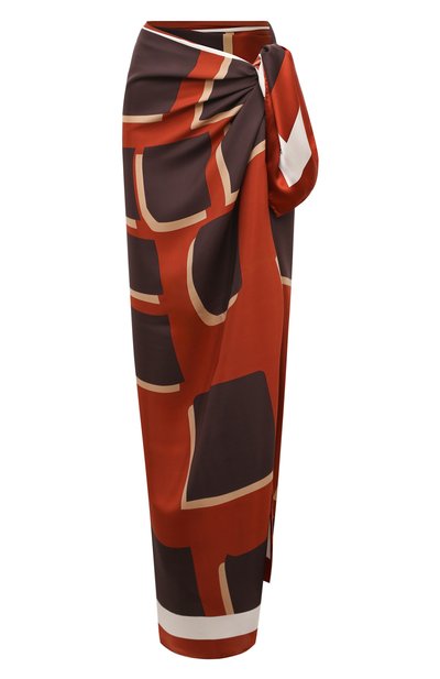 Женское атласное парео MAX MARA, арт. SCOGLIO 241654101