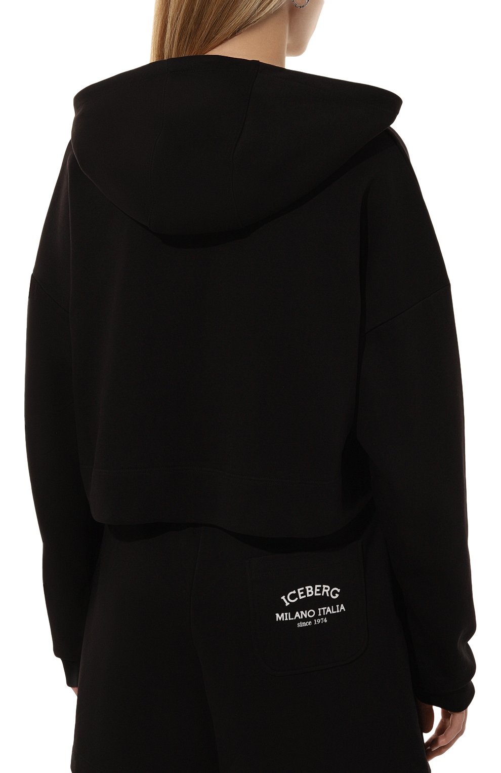 Хлопковое худи ICEBERG, арт. E021/6317, фото 4