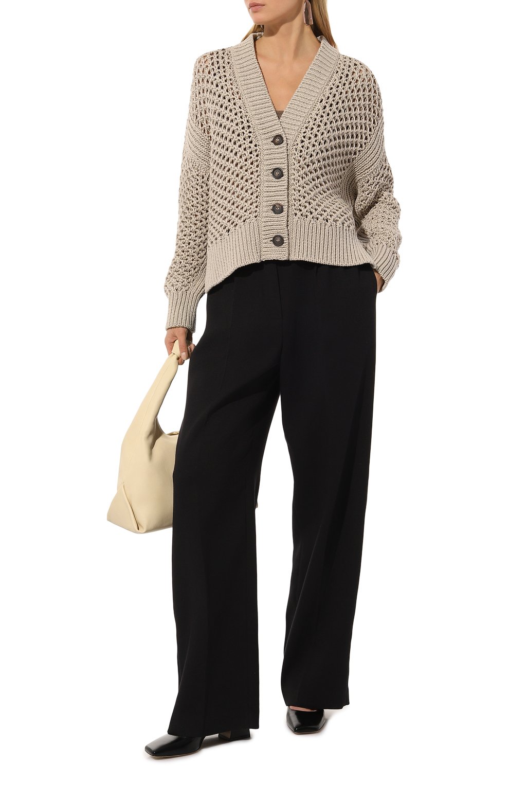 Хлопковый кардиган BRUNELLO CUCINELLI, арт. M8E00B1045, фото 2