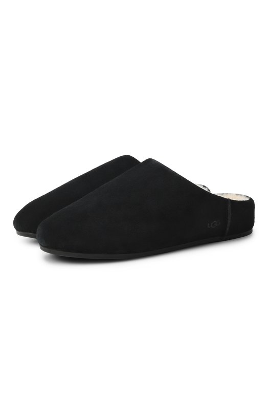 Замшевые сабо Elea UGG 1171390 Чёрный 1171390