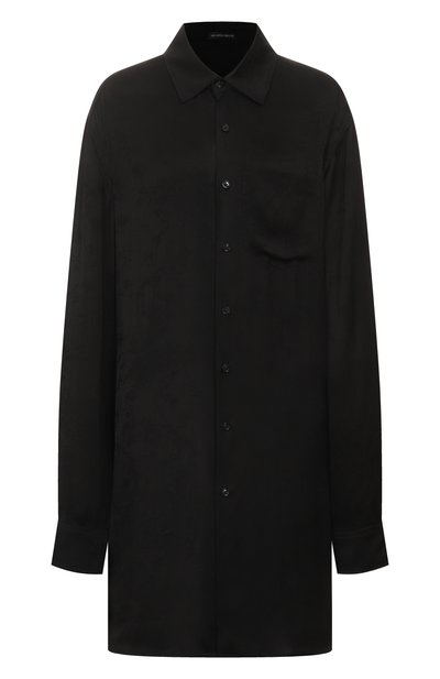 Женская рубашка из вискозы и шелка ANN DEMEULEMEESTER, арт. B0011748/FA611