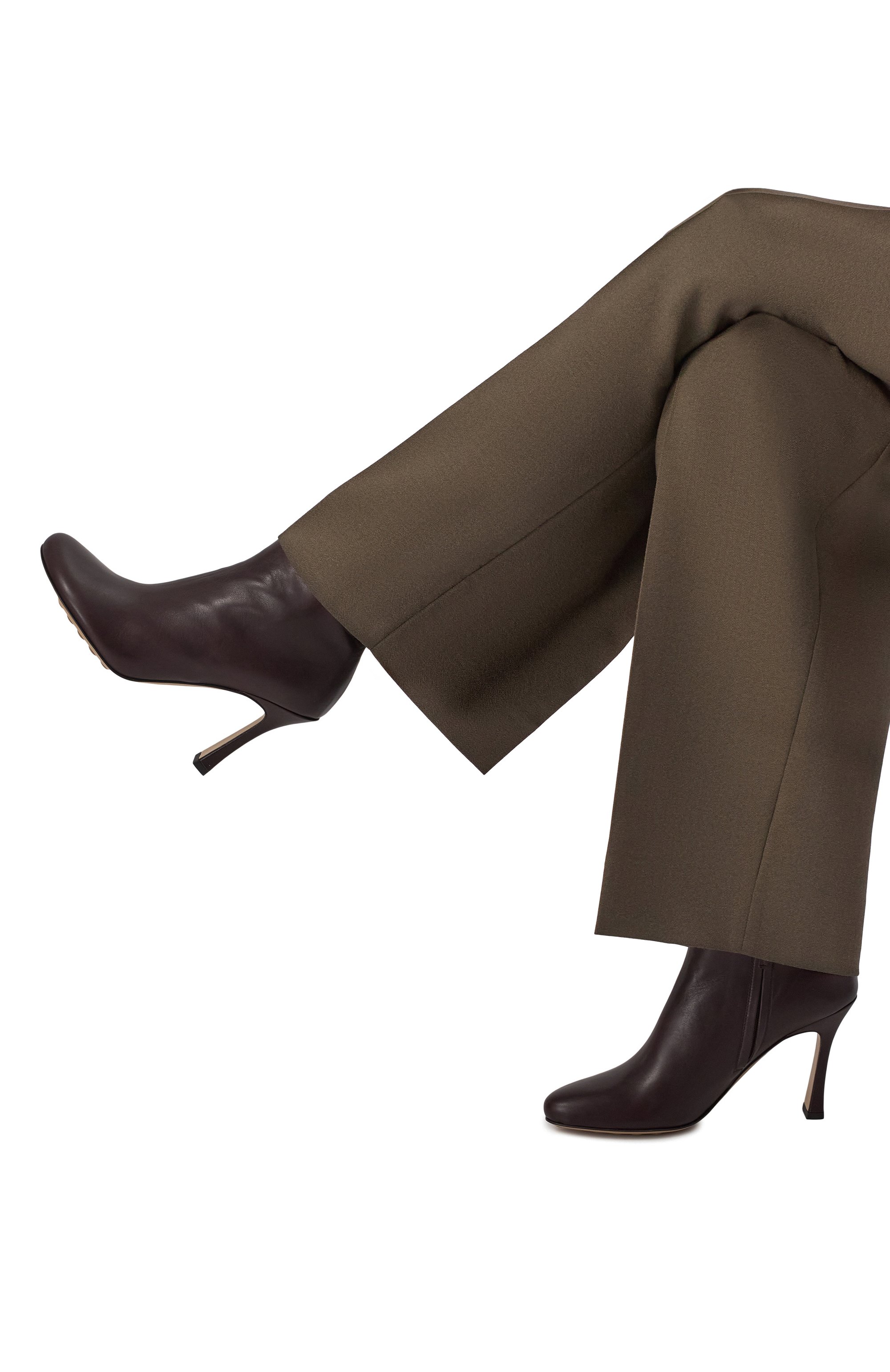 Кожаные ботильоны rana BOTTEGA VENETA, арт. 843958/VBSD0, фото 2