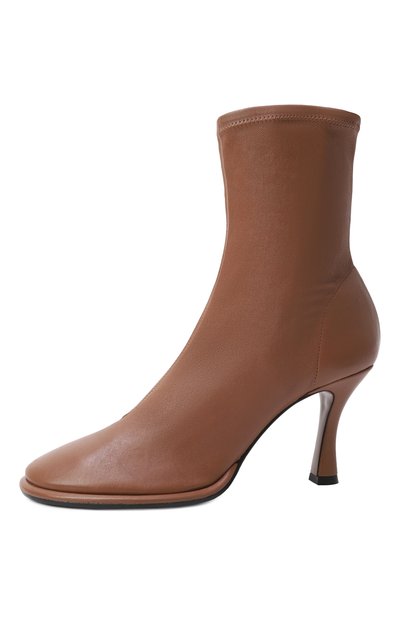 Кожаные ботильоны lea NEOUS коричневого цвета по цене 123000 руб., арт. 00230NS37, фото 4 Кожаные ботильоны lea NEOUS, арт. 00230NS37, фото 4