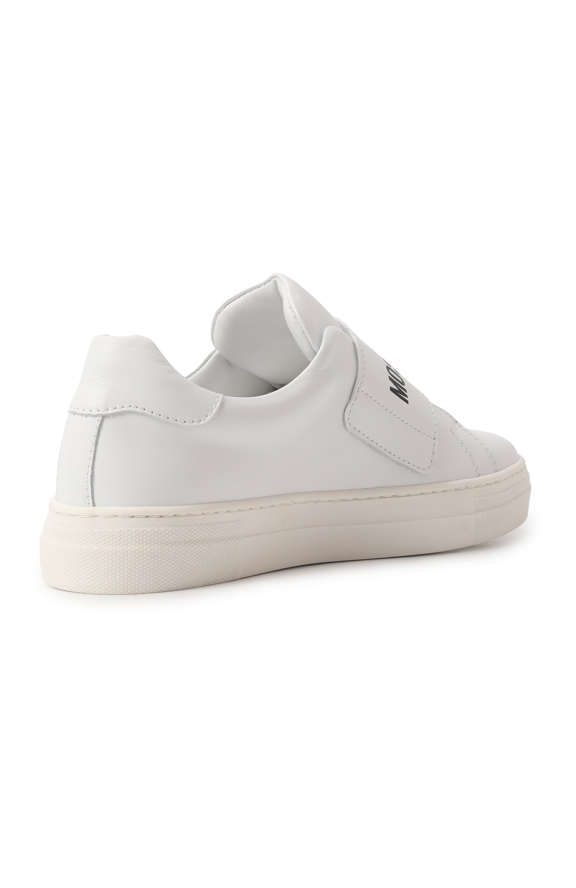 Кожаные кеды MOSCHINO, арт. 80587/VAR1/36-40, фото 3