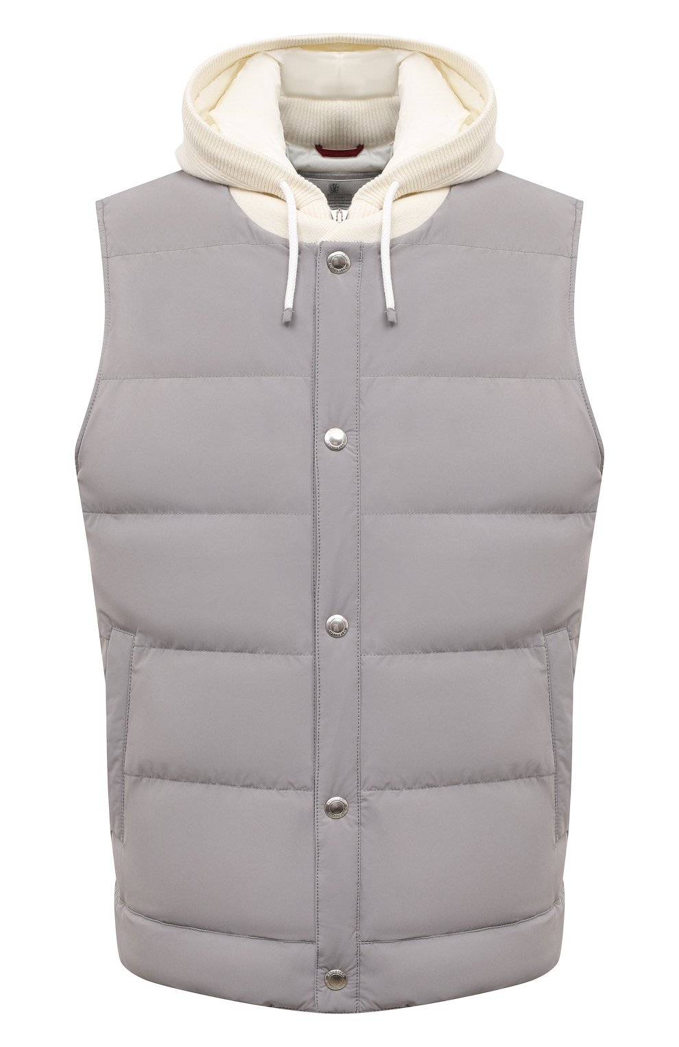 Пуховый жилет BRUNELLO CUCINELLI, арт. MM4037346G, фото 1