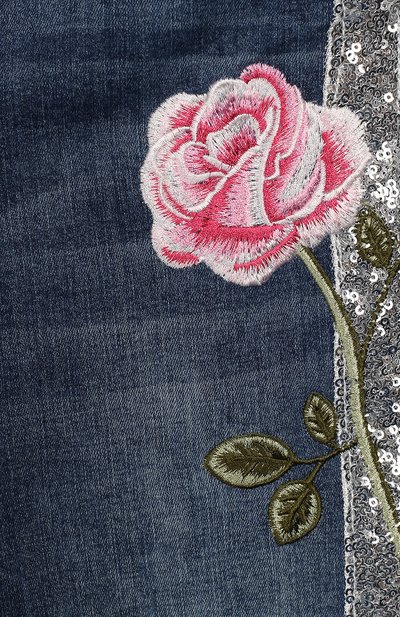 Джинсы с лампасами MONNALISA, арт. 793400R3, фото 3