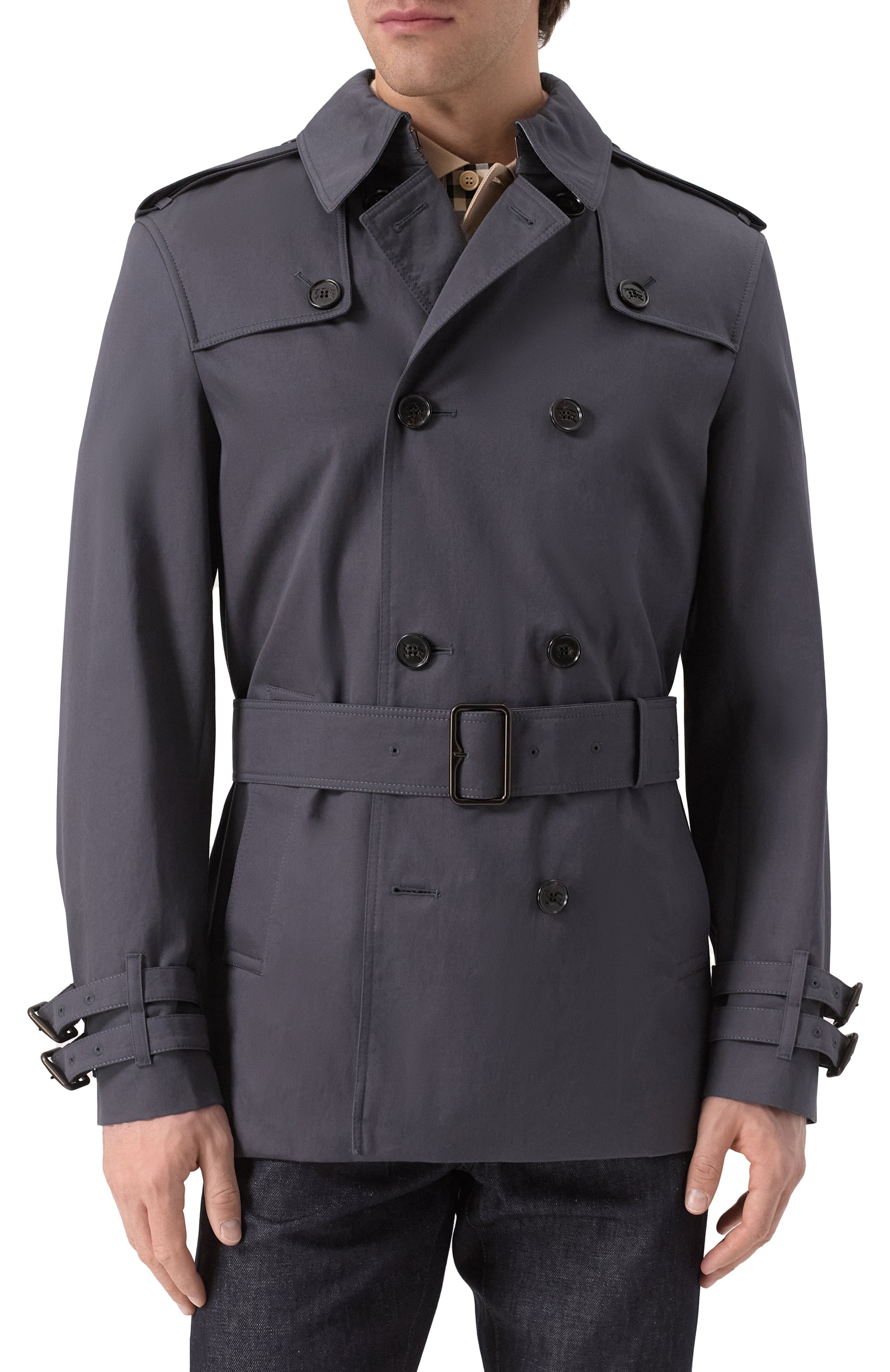 Хлопковый тренч BURBERRY, арт. 8106361, фото 3