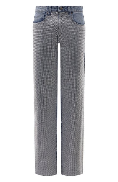 Женские джинсы с отделкой стразами GIUSEPPE DI MORABITO, арт. 03PFDNP043FC 03330