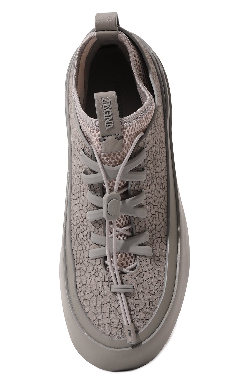 Комбинированные кеды triple stitch ZEGNA, арт. LHBAY/S5536Z, фото 6