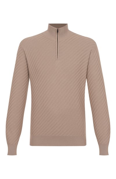 Мужской джемпер из хлопка и шелка BRIONI, арт. UMS70L/PAK22