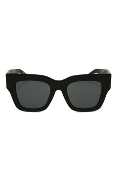 Женские солнцезащитные очки BOSS черного цвета, арт. 1386 807 | Фото 3 (Региональные ограничения белый список (Axapta Mercury): Не проставлено; Нос: Не проставлено; Тип очков: С/з; Очки форма: Квадратные)