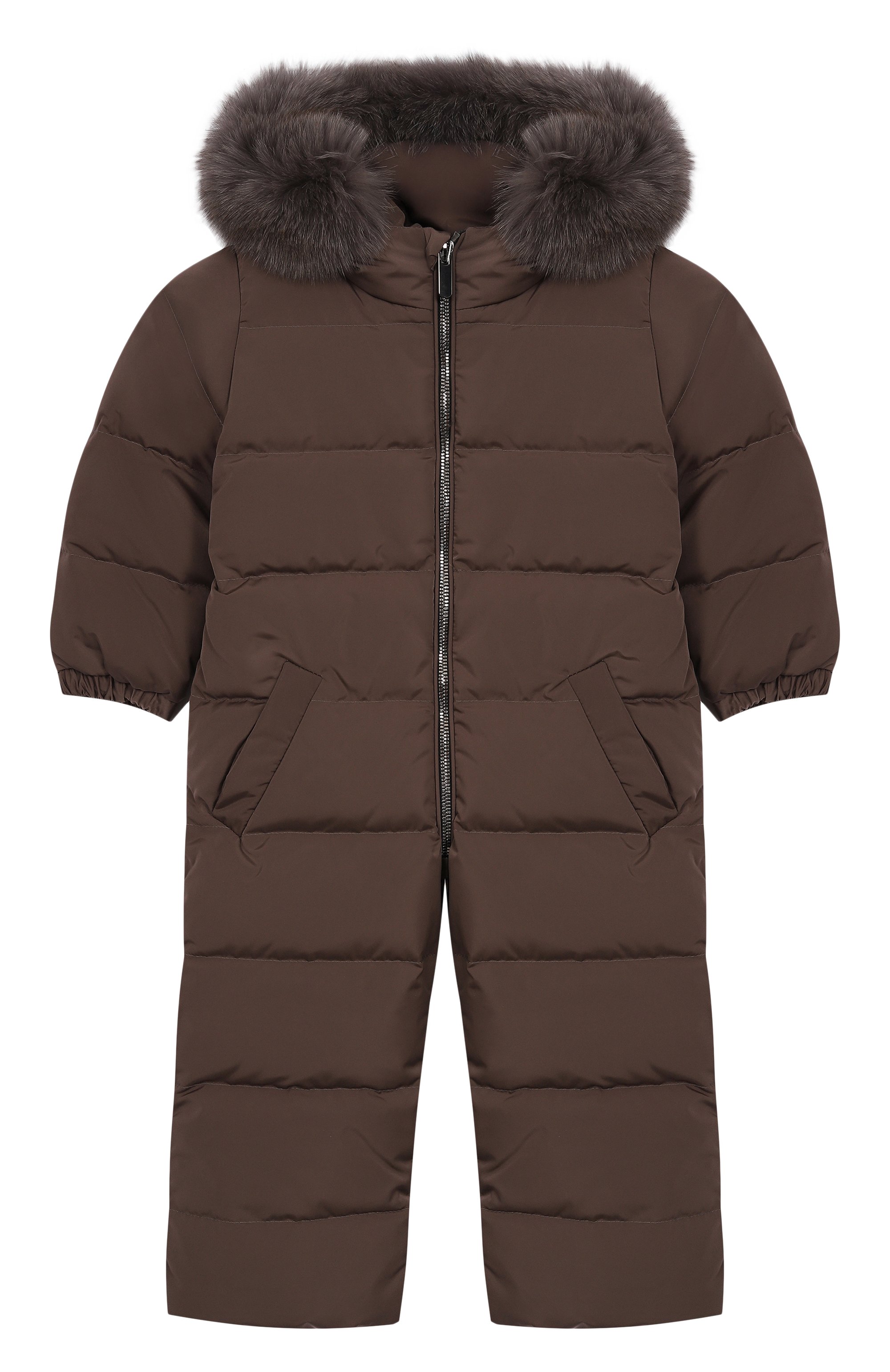 Пуховый комбинезон с отделкой из песца CHEPE, арт. 391072, фото 1