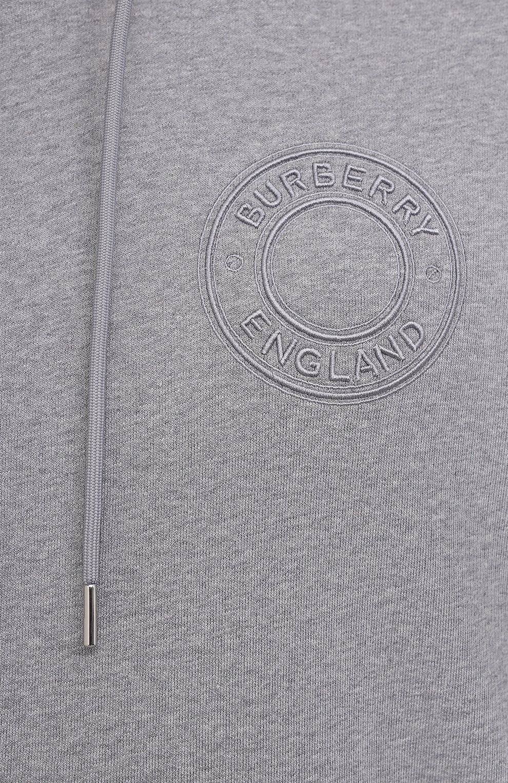 Хлопковое худи BURBERRY, арт. 8042230, фото 5