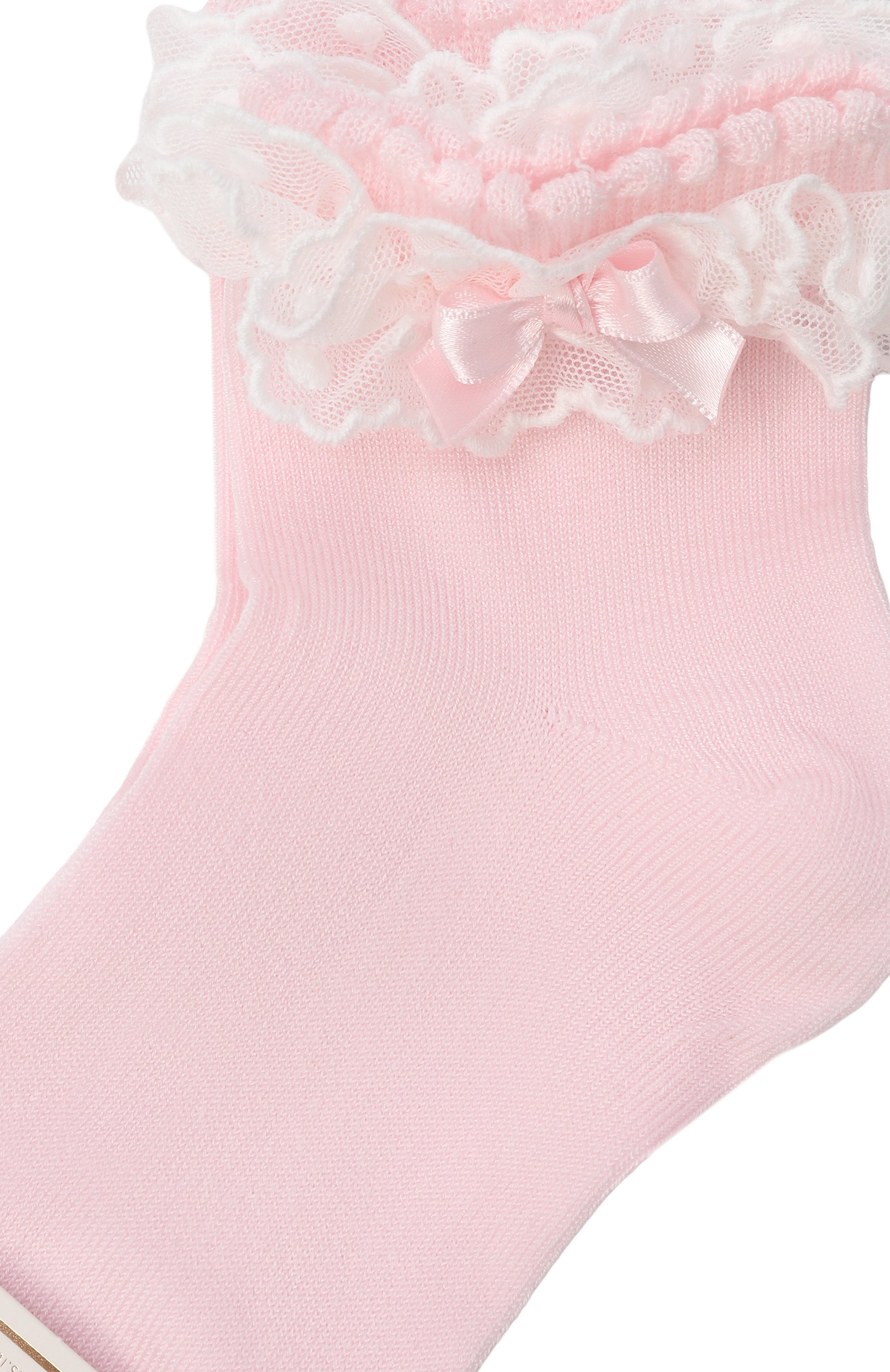 Хлопковые носки STORY LORIS светло-розового цвета по цене 5250 руб., арт. 30181_003, фото 2 Хлопковые носки STORY LORIS, арт. 30181_003, фото 2