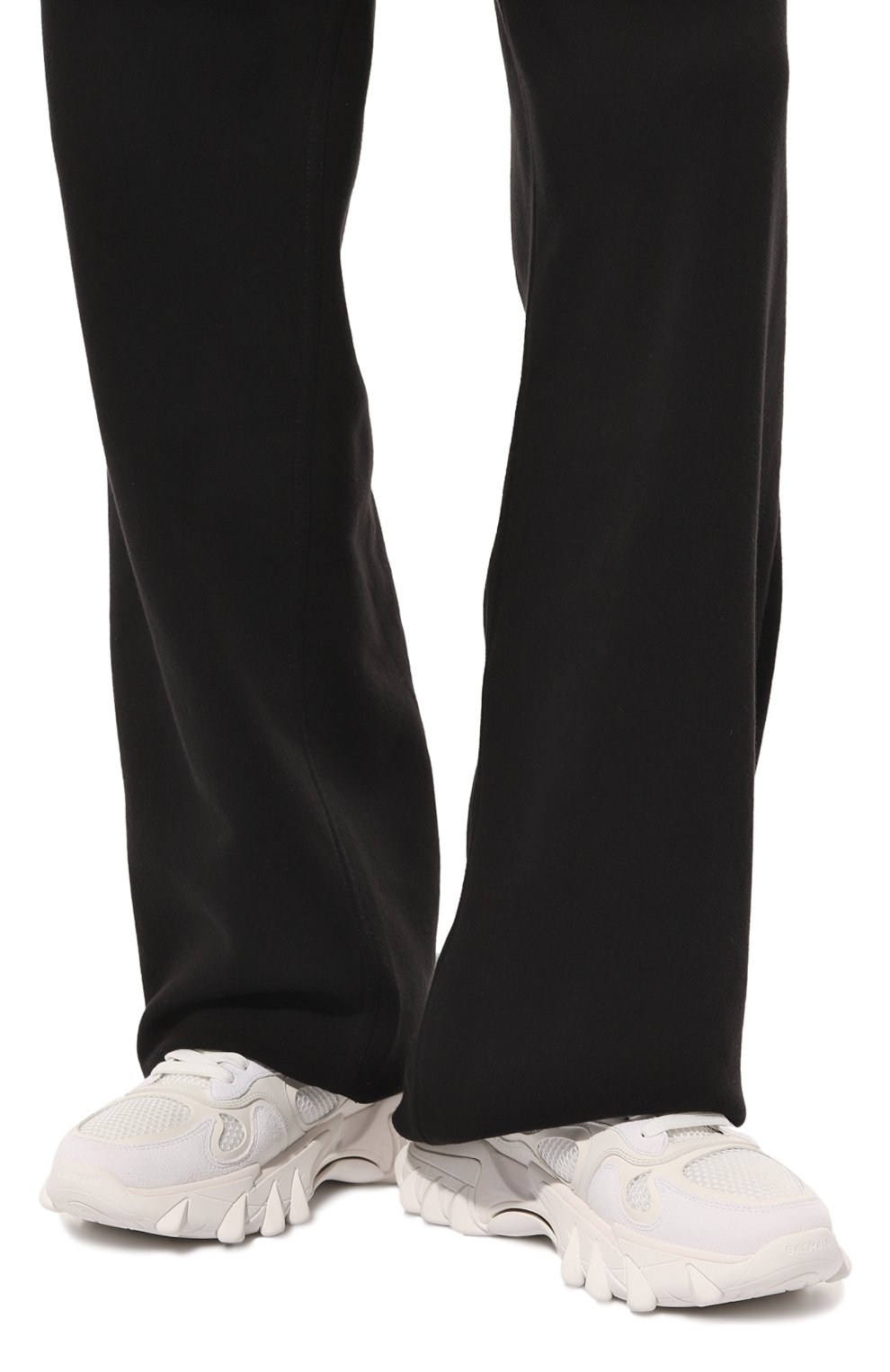 Кожаные кроссовки b-east BALMAIN, арт. CM1VI327/TCCH, фото 3