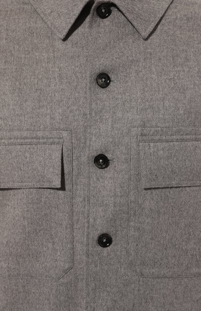 Кашемировая куртка-рубашка ZEGNA, арт. S0T6B/UEV46A8, фото 5