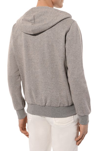 Толстовка из хлопка и шерсти CAPOBIANCO, арт. 17M405.GP00., фото 4