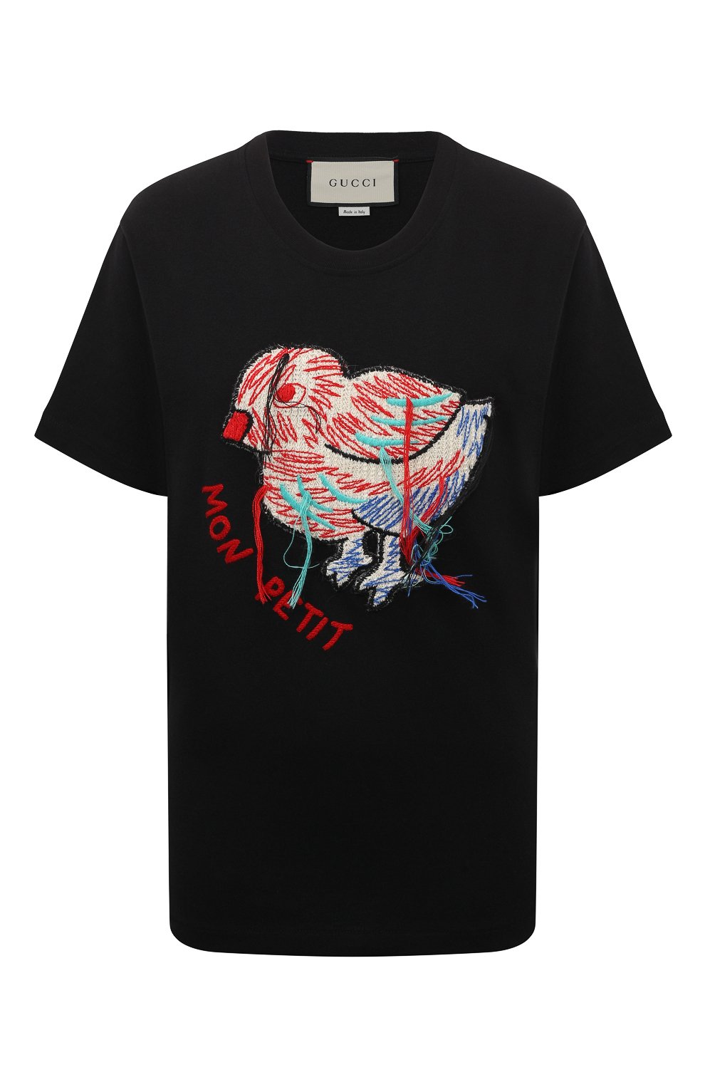 Хлопковая футболка GUCCI, арт. 580762 XJC0H, фото 1