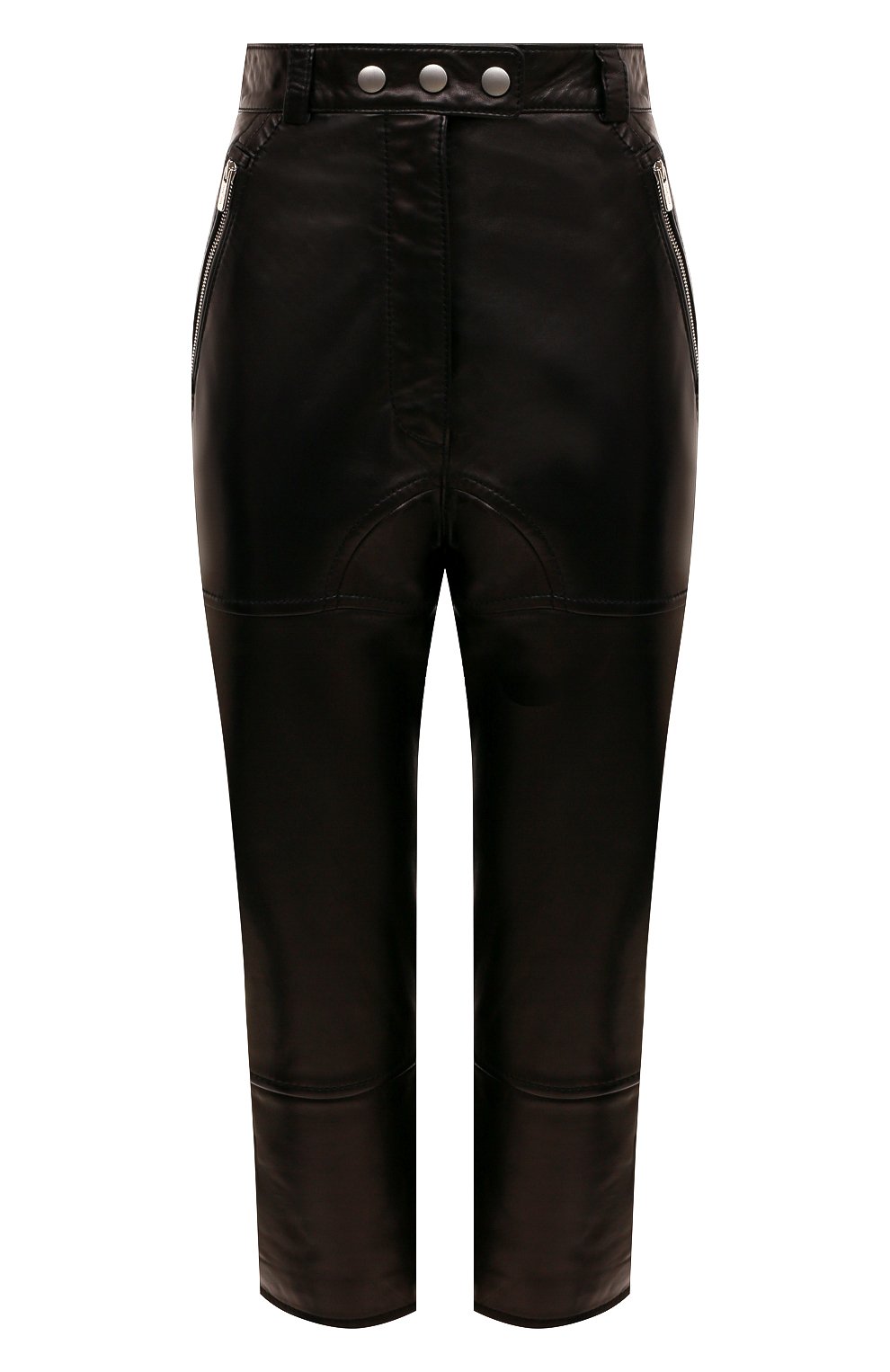 Кожаные брюки MIU MIU, арт. MPP326-038-F0002, фото 1