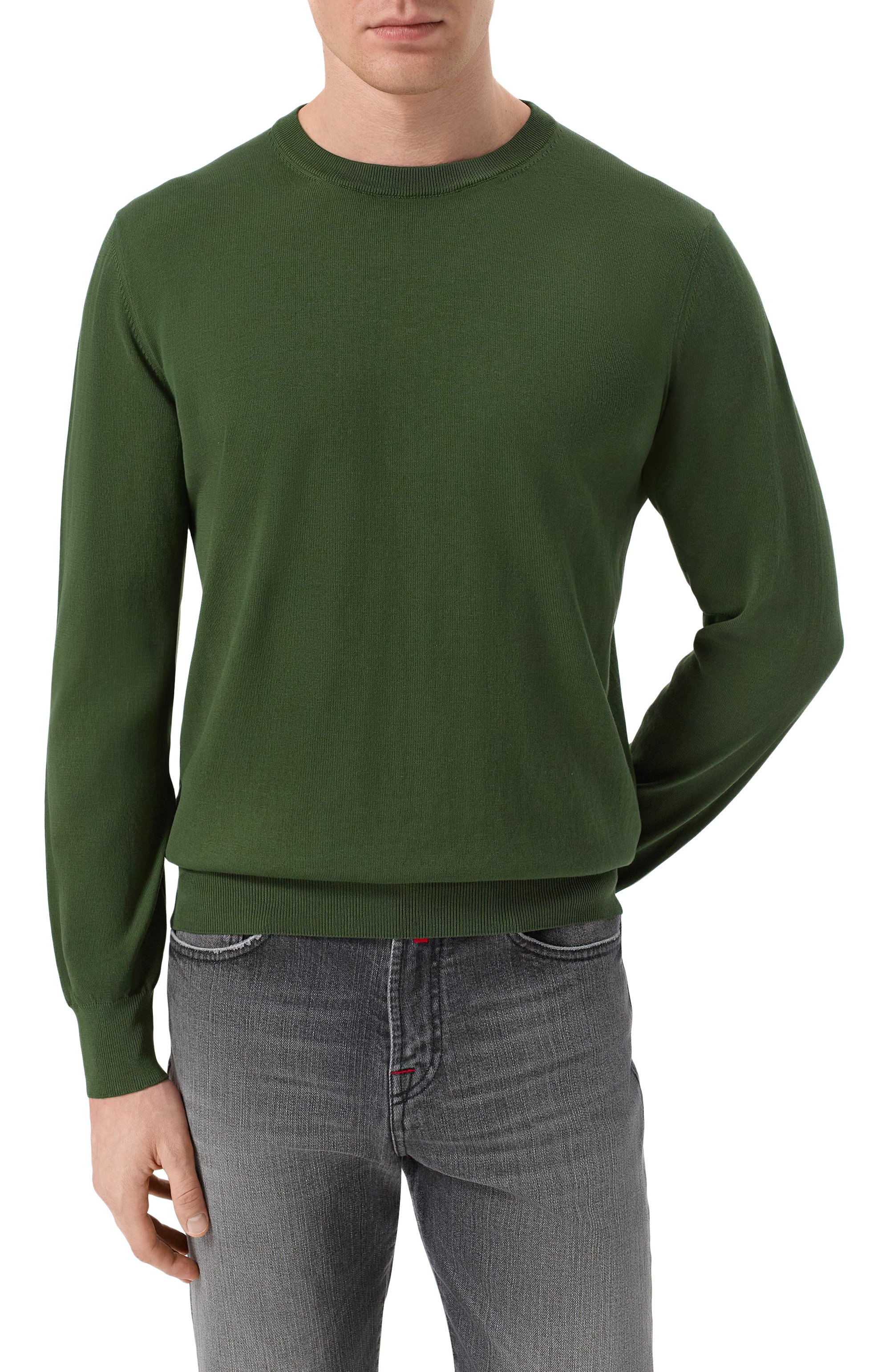 Хлопковый джемпер CANALI, арт. C0012/MK00145, фото 3