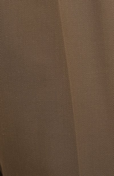 Брюки из шерсти и вискозы DRIES VAN NOTEN хаки цвета по цене 53950 руб., арт. 211-10909-2301, фото 5 Брюки из шерсти и вискозы DRIES VAN NOTEN, арт. 211-10909-2301, фото 5