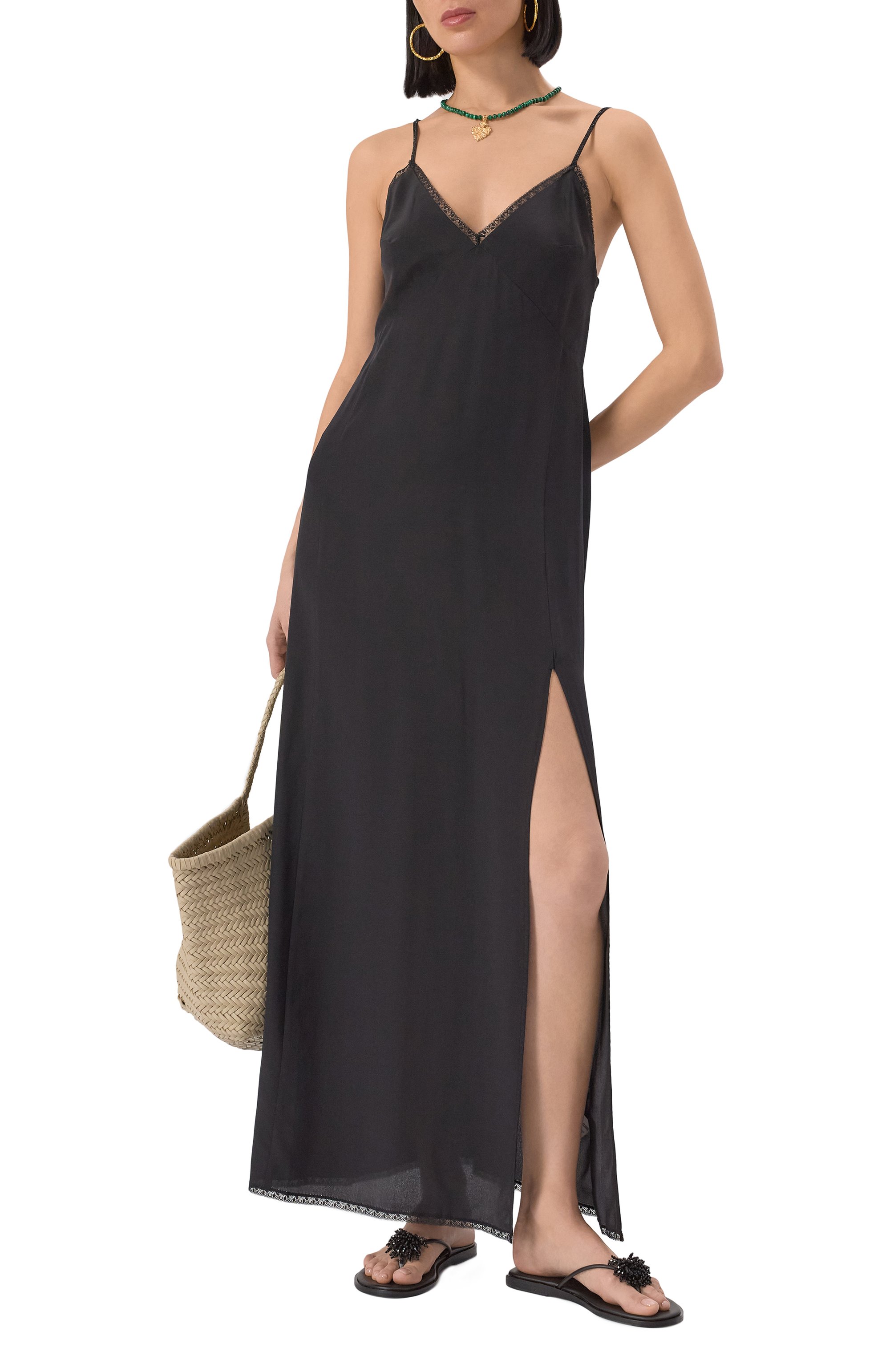 Шелковое платье ZADIG AND VOLTAIRE, арт. WWDR02529, фото 2