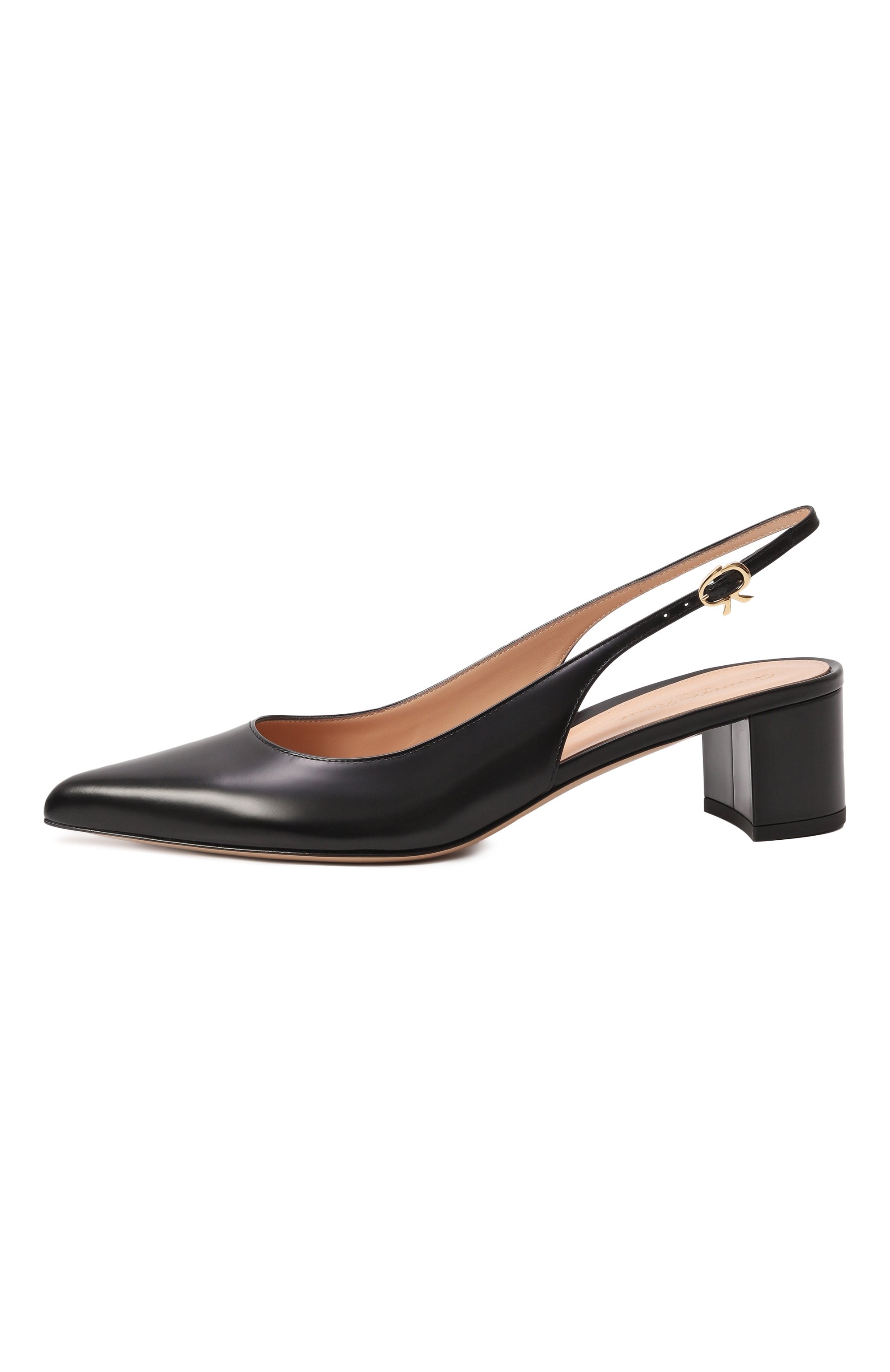 Кожаные туфли piper sling 45 GIANVITO ROSSI, арт. G95479.45RIC.T0KNER0, фото 4