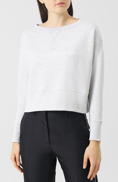 Хлопковый пуловер с логотипом бренда GOLDEN GOOSE DELUXE BRAND, арт. G33WP027.A1, фото 3