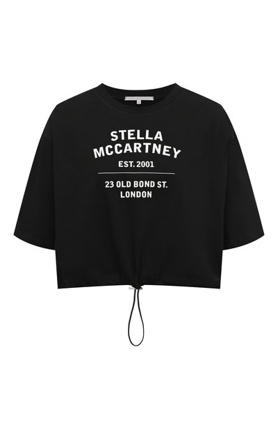 Женская хлопковая футболка STELLA MCCARTNEY, арт. S7M411740