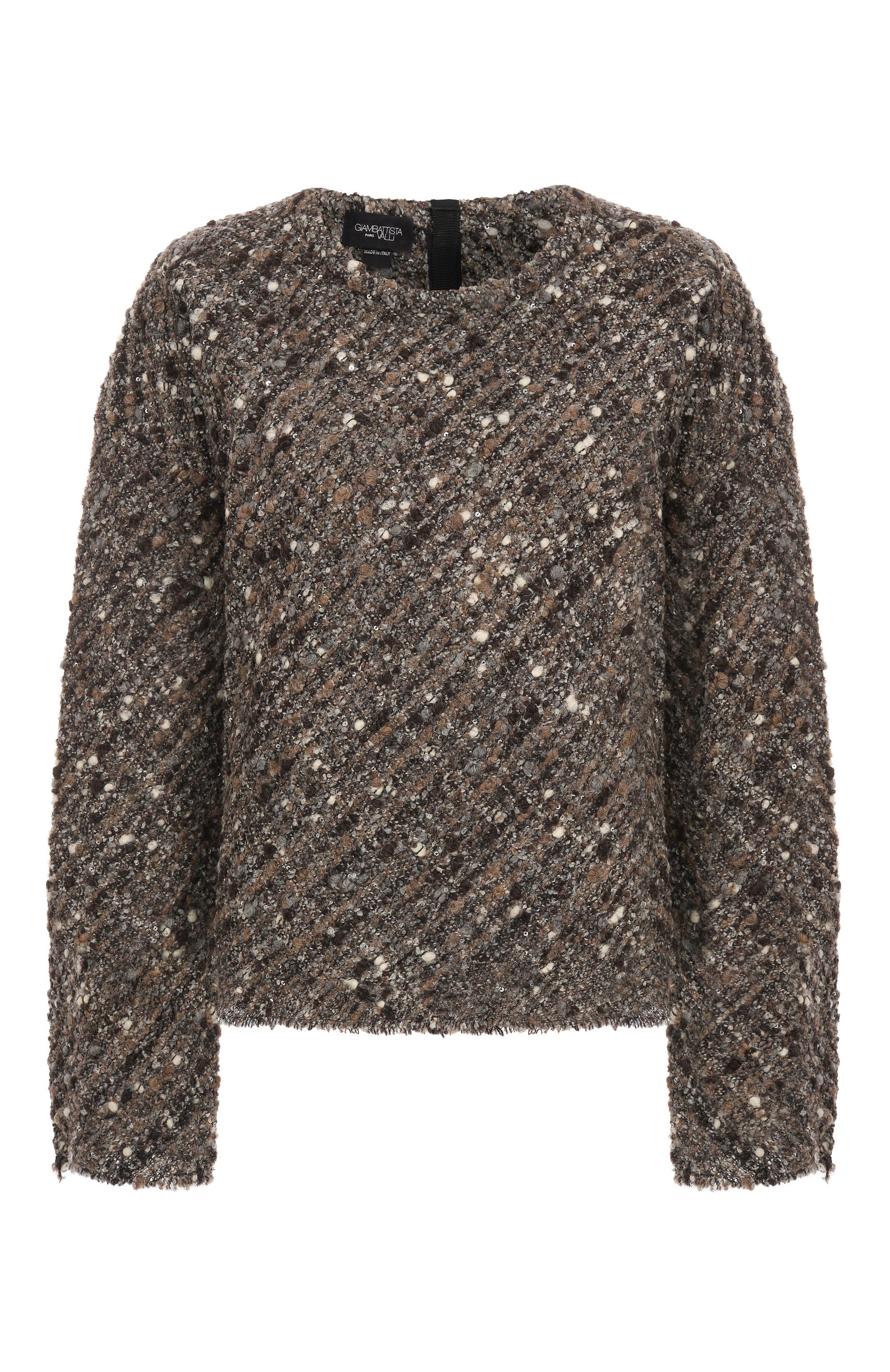 Шерстяной топ GIAMBATTISTA VALLI, а�рт. 25FWSVCA1014/77GR0, фото 1