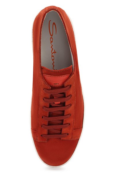 Замшевые кеды  SANTONI, арт. MBCN14387BARCDDUR60, фото 5