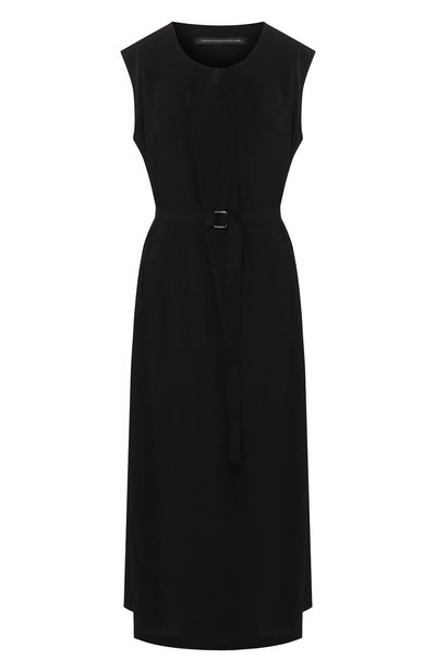 Женское платье с поясом YOHJI YAMAMOTO, арт. YJ-D04-500