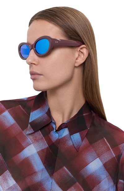 Солнцезащитные очки dries van noten x linda farrow DRIES VAN NOTEN, арт. DVN211C4SUN, фото 2