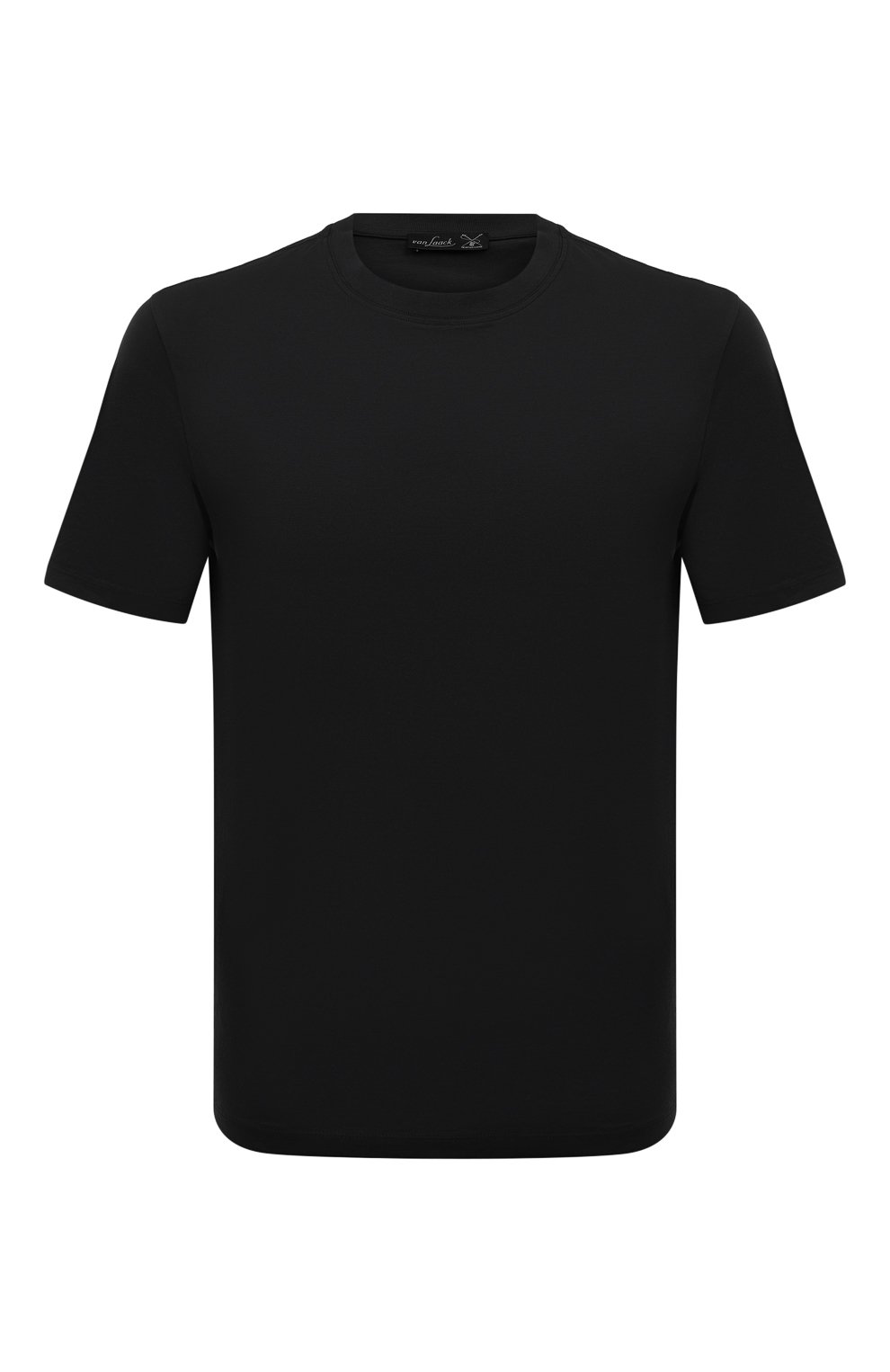 Хлопковая футболка VAN LAACK черного цвета по цене 13250 руб., арт. PA0L0/Z20044, фото 1 Хлопковая футболка VAN LAACK, арт. PA0L0/Z20044, фото 1
