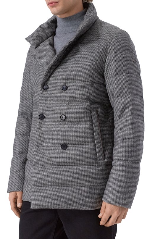 Пуховая куртка из шерсти и кашемира Duno GREY/C0RTINA Серый  GREY/C0RTINA Фото 6